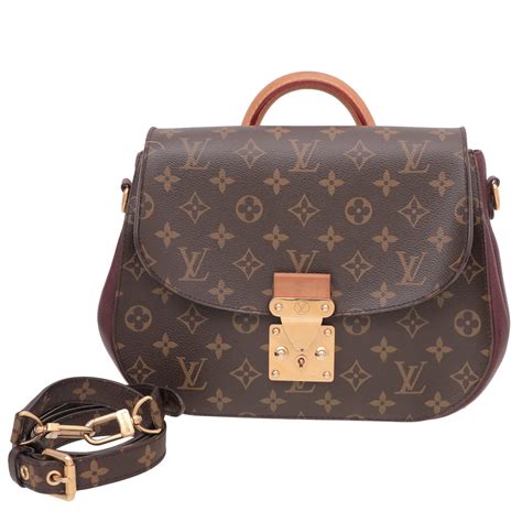 louis vuitton monogram canvas bordeaux eden mm